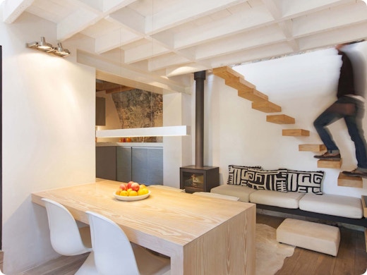 En images : Quand la roche s'invite à l'intérieur