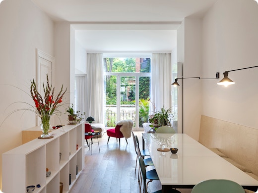 En images : Une maison familiale divisée en trois nids douillets