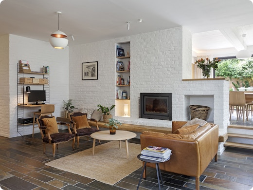 En images : Cette maison seventies a retrouvé tout son cachet