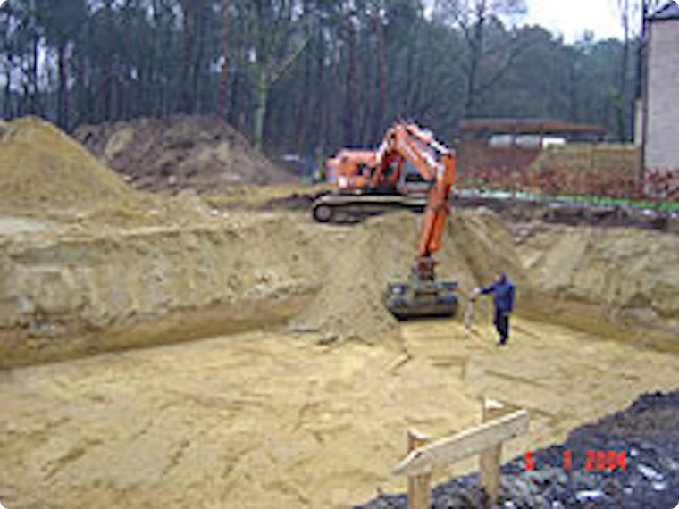 Bouwen? Eerst de voorbereidende werken