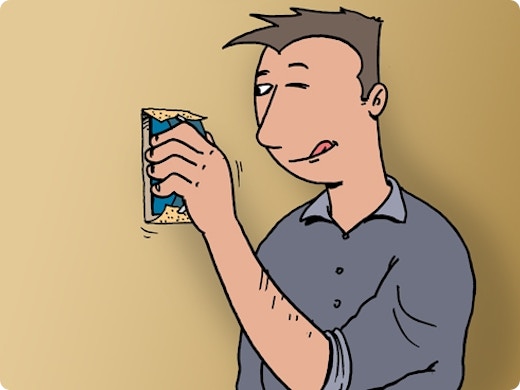 Réparer un panneau en MDF