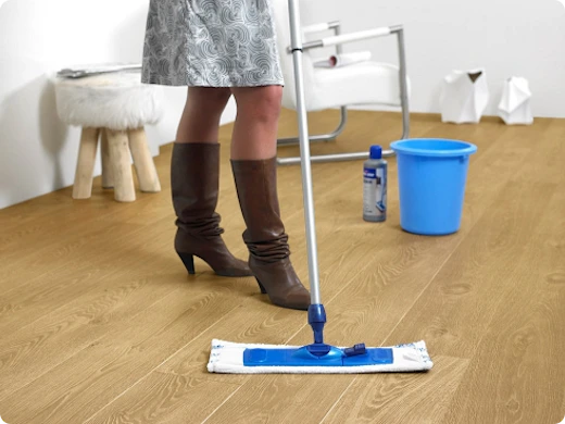 Faites disparaître les taches sur votre sol