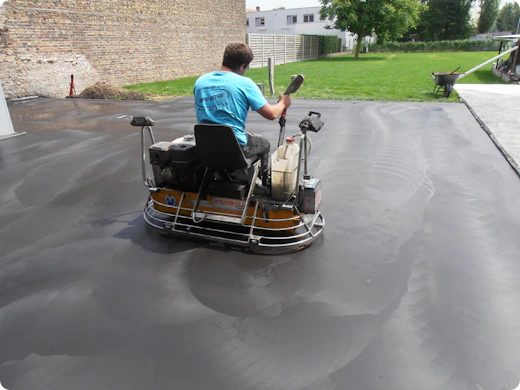 Possible ou impossible : du béton lissé sur la terrasse ?