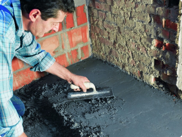 Le support (la chape)