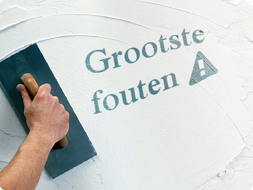 De grootste fouten bij pleisterwerk renoveren