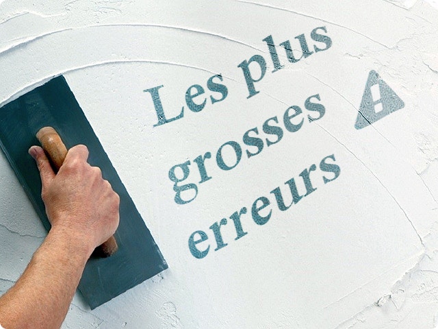 Rénovation d’un plafonnage : les plus grosses erreurs