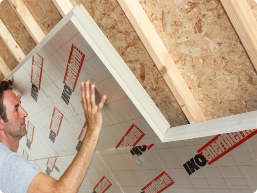 Dakisolatie: hellend dak na-isoleren langs binnen