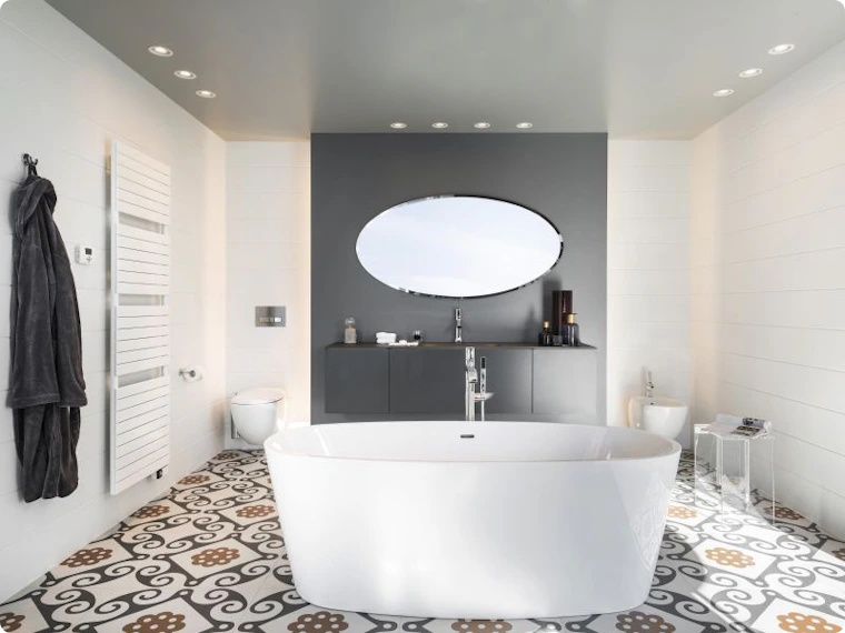 Le sol de salle de bains idéal ? Découvrez les types de revêtements et leurs prix