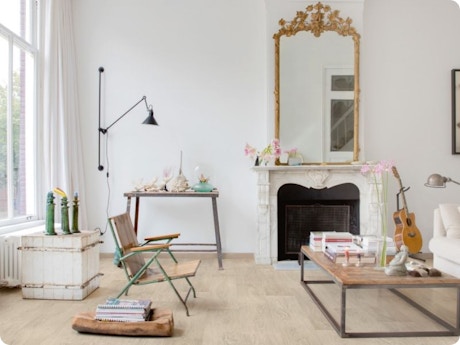 revêtements de sol en vinyle résistant et stratifié cobinatie