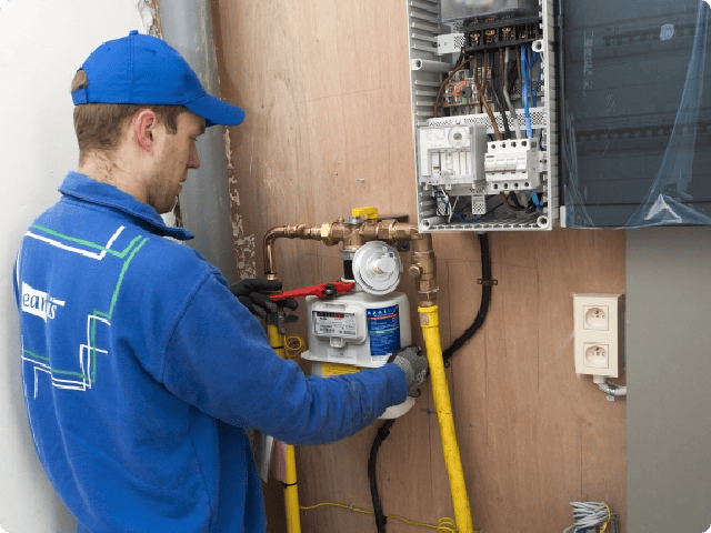 Raccordement au réseau de gaz